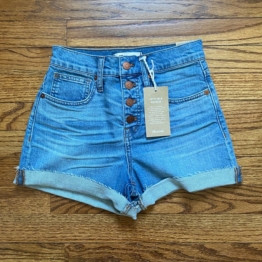 Madewell High Rise Shorts